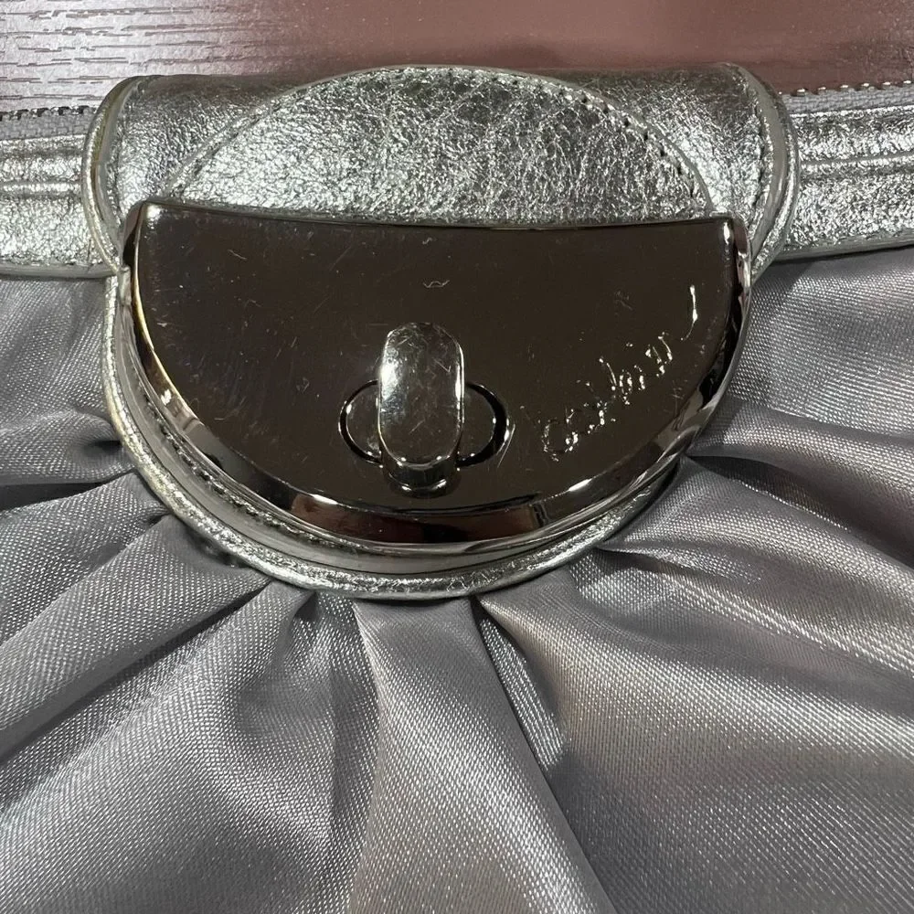 Boktier Silver Evening Clutch